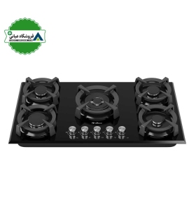 اجاق گاز 5شعله شيشه 52*92 داتيس مدل DG561