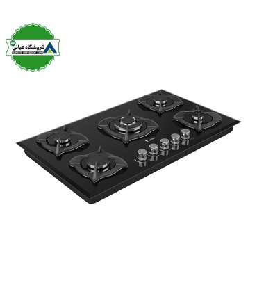 اجاق گاز 5شعله شيشه 52*92 داتيس مدل DG531
