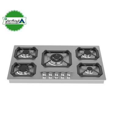 اجاق گاز 5شعله استيل 52*92 داتيس مدل DS513