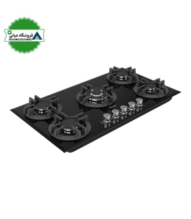 اجاق گاز 5شعله شيشه 52*92 داتيس مدل DG551