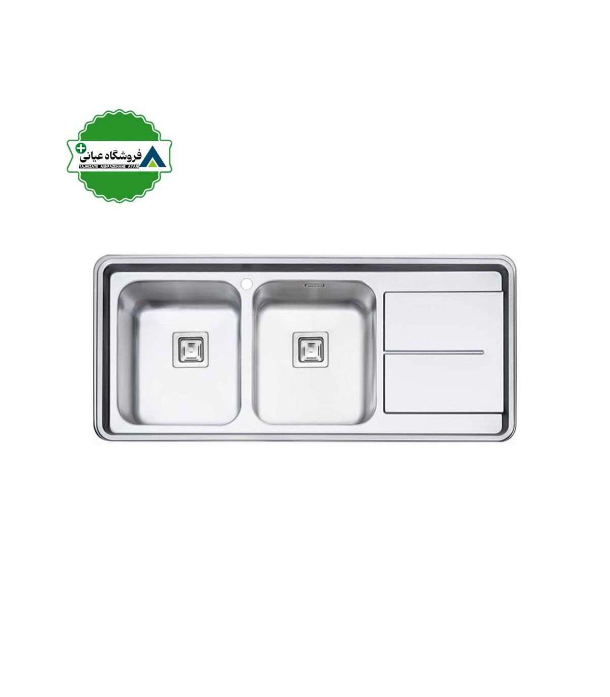 سينك توكار چپ 53*120 ايليا كد 2071