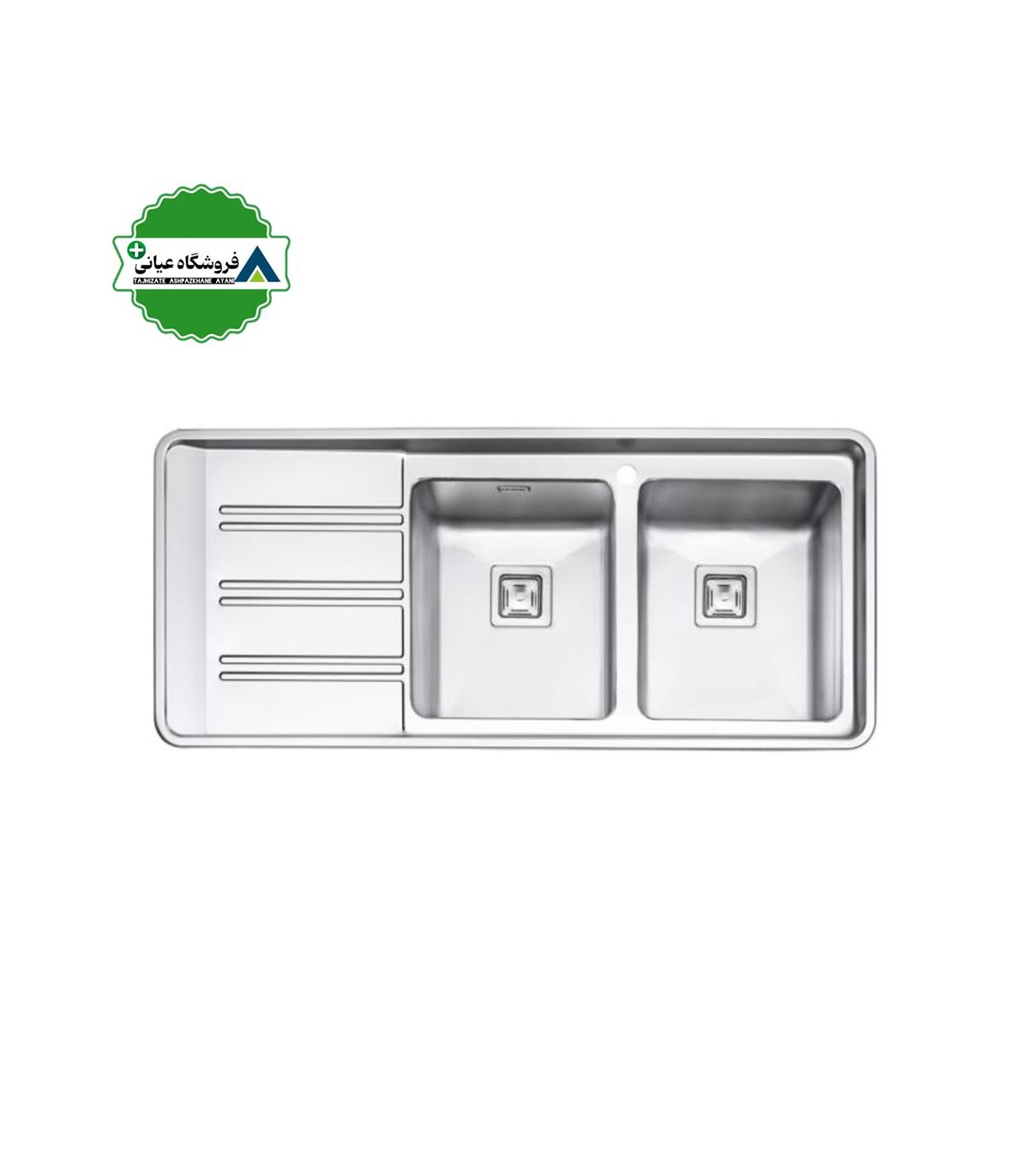 سينك توكار چپ 53*120 ايليا كد 2072