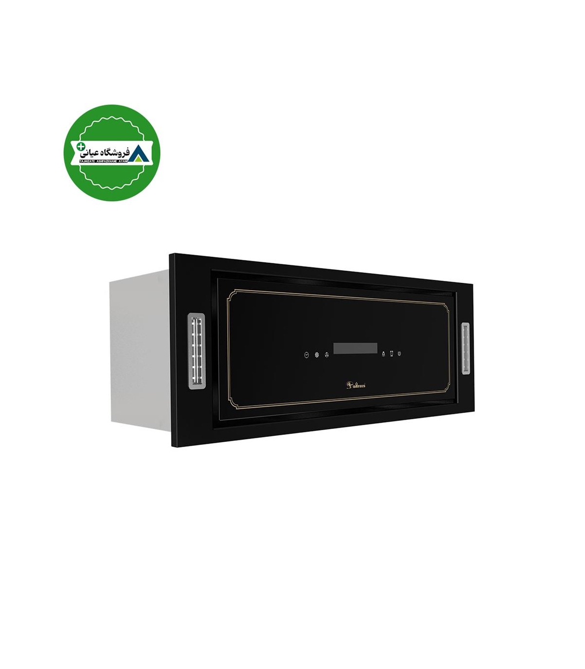 هود مخفي لمسي سايز 80 داتيس مدل گلوريا مشكي