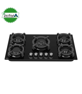 اجاق گاز 5شعله شيشه 52*92 داتيس مدل DG567