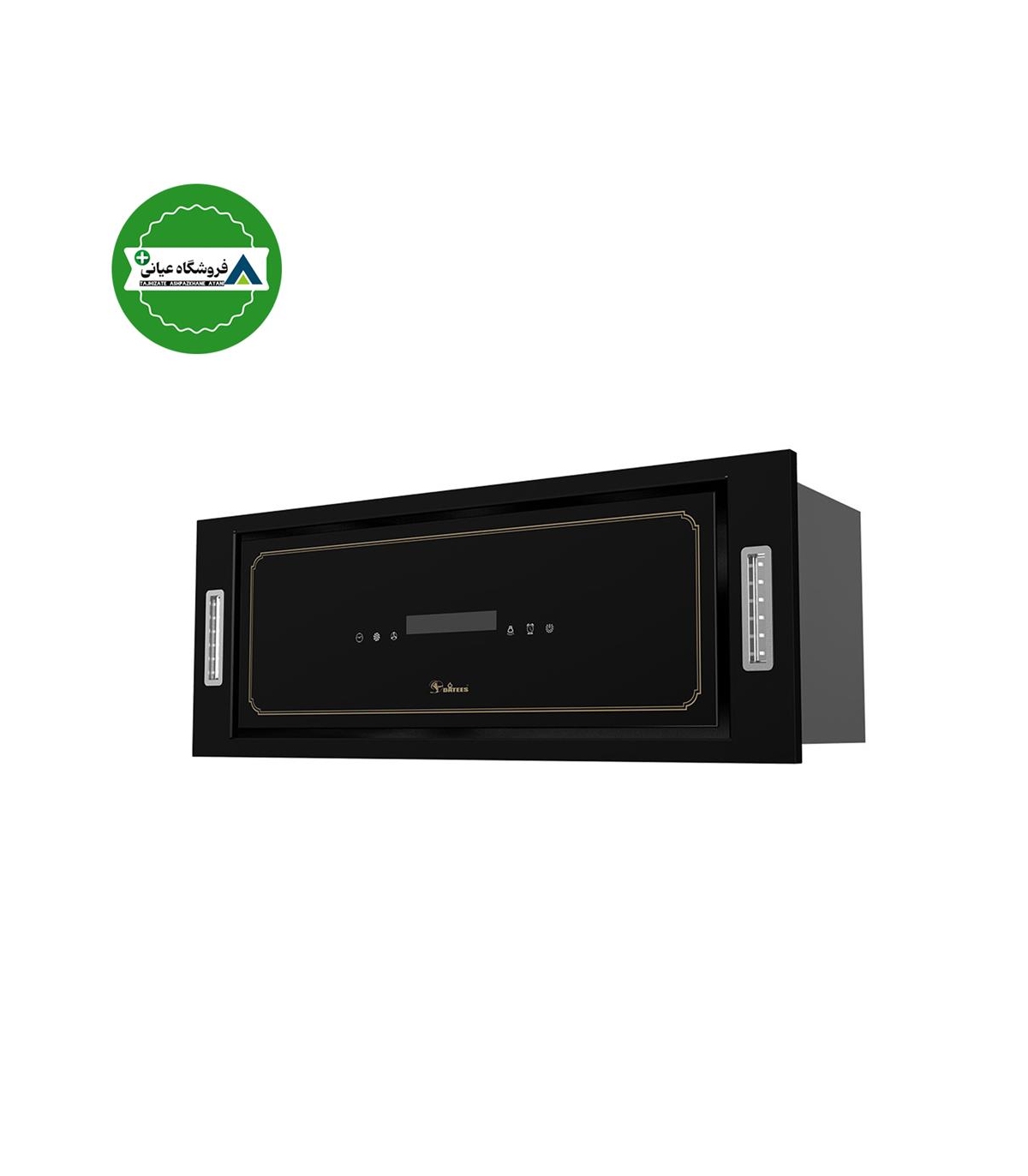 هود مخفي لمسي سايز 80 داتيس مدل گلوريا مشكي