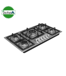 اجاق گاز 5شعله استيل 50*86 داتيس مدل DS514