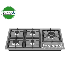 اجاق گاز 5شعله استيل 50*86 داتيس مدل DS515