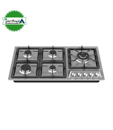 اجاق گاز 5شعله استيل 50*86 داتيس مدل DS515