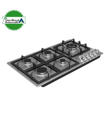 اجاق گاز 5شعله استيل 50*86 داتيس مدل DS515