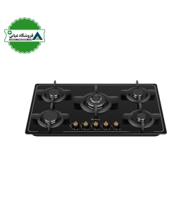 اجاق گاز 5شعله شيشه 52*92 داتيس مدل DG542