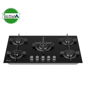 اجاق گاز 5شعله شيشه 52*92 داتيس مدل DG502