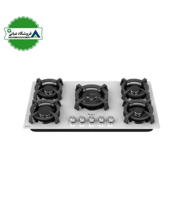 اجاق گاز 5شعله شيشه 52*92 داتيس مدل DG567U