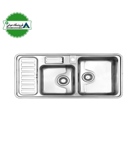 سينك توكار چپ 52*100 استيل البرز كد 812
