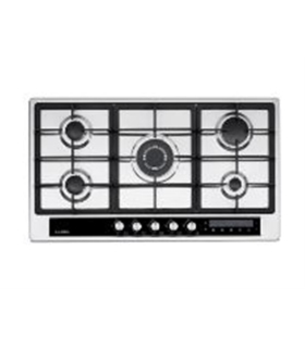 اجاق گاز 5شعله استيل 51*89 ايليا مدل S512D